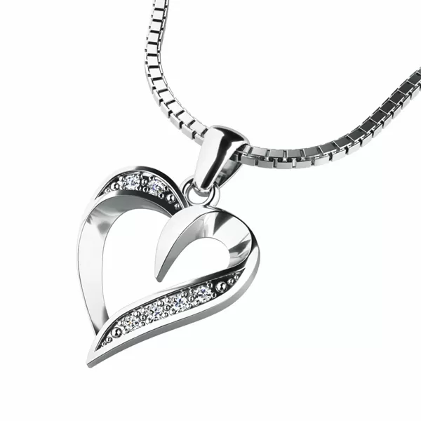 Přívěsek s diamanty 10879-B-DIA