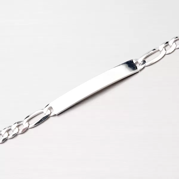 Krásný náramek s destičkou na rytinu B2000288-0009-SLX