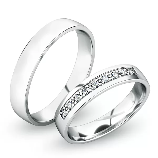 Snubní prsteny ze žlutého zlata SP-61058