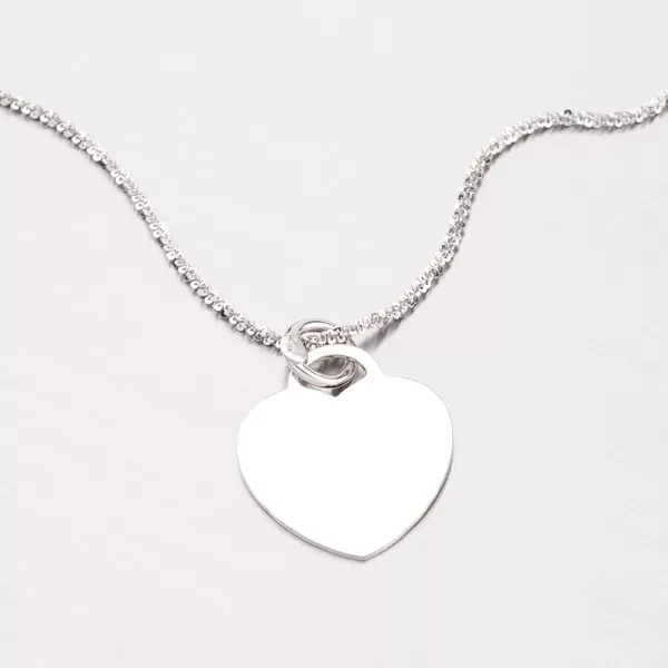 Dámský přívěsek stříbro 925 srdíčko s možností rytiny P1400236-1264-SLX