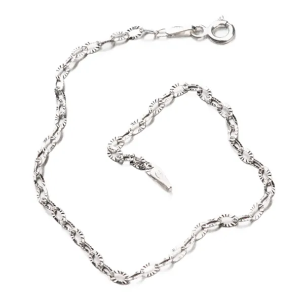 Stříbrný náramek Anker CHRS-DROP-OVALSTAR-025