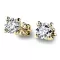 Dámské náušnice žluté zlato 585/1000 přírodní diamant 0.26 ct G/SI 10828-NS-325-ZL-DIA