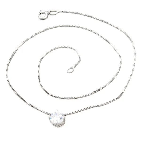 Dámský náhrdelník stříbro 925 zirkon N1400006-0871-SLX