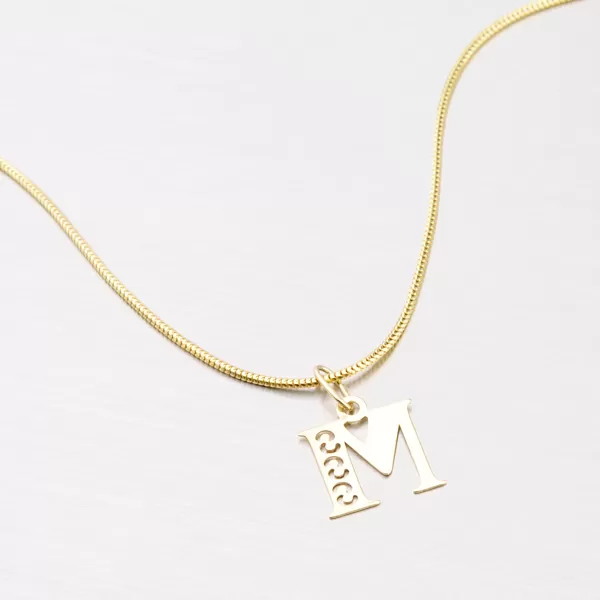 Zlaté písmenko M 442-0001-M