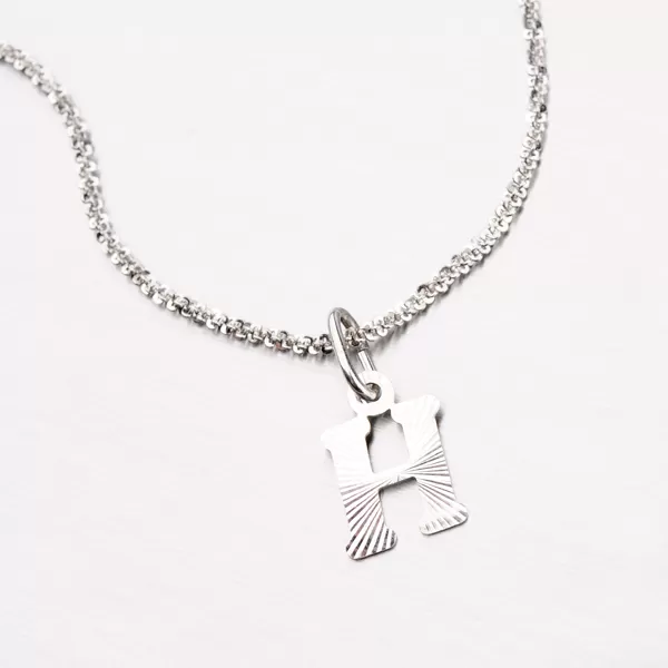 Stříbrné písmenko - H M5114-FC-H