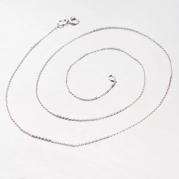 Řetízek z bílého zlata 45-1394