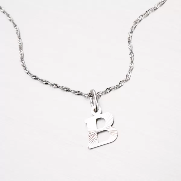 Stříbrné písmenko - B M5114-FC-B