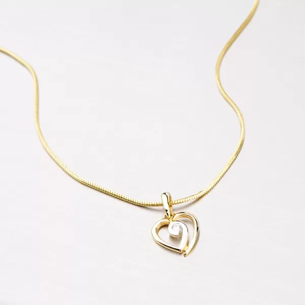 Zlatý přívěsek DZ1609ZL-1