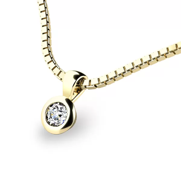 Diamantový přívěsek 10908-ZL-DIA