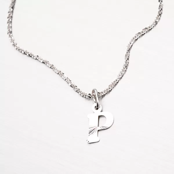 Stříbrné písmenko - P M5114-FC-P