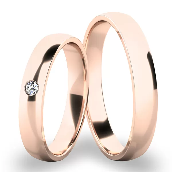 Snubní prsteny žluté zlato SP-286-01