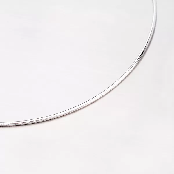 Pevný náhrdelník ze stříbra 92003043-53-SLX