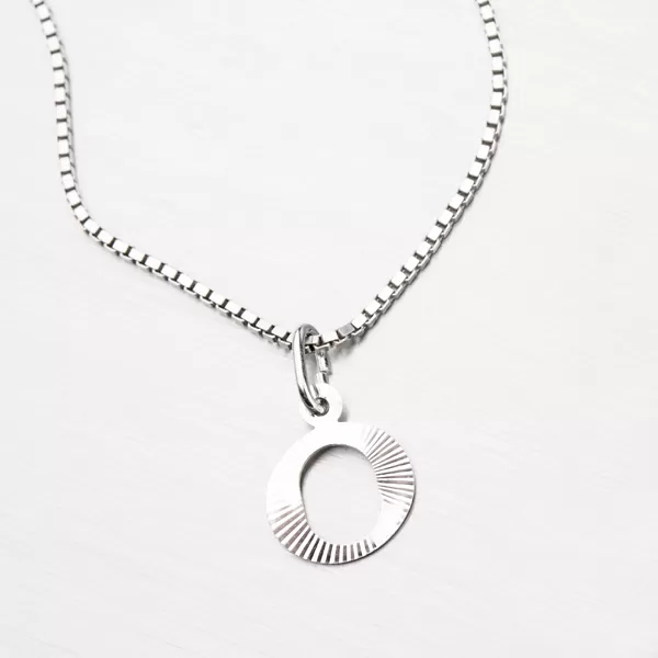 Stříbrné písmenko - O M5114-FC-O