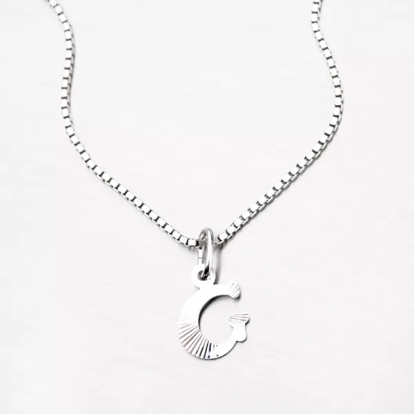 Stříbrné písmenko - G M5114-FC-G