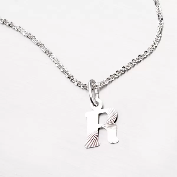 Přívěsek stříbro 925 písmeno - R M5114-FC-R