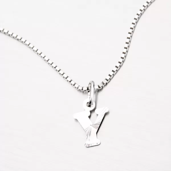 Stříbrné písmenko - Y M5114-FC-Y