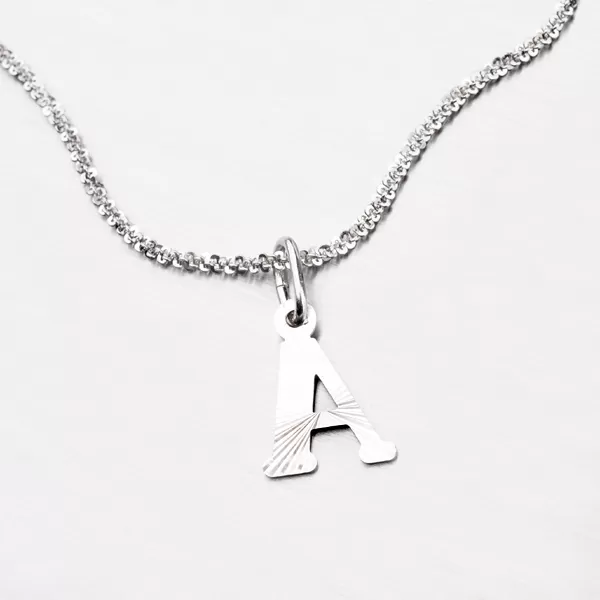 Stříbrné písmenko - A M5114-FC-A