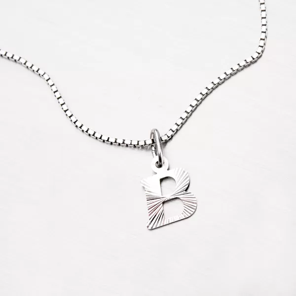 Stříbrné písmenko - B M5114-FC-B