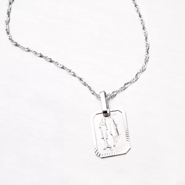 Ryby - stříbrné měsíční znamení M5013-02