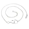 Dámský náhrdelník stříbro 925 zirkon kroužky N1500315-0331-SLX