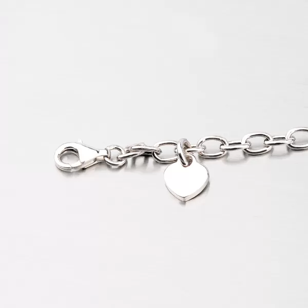 Krásný náhrdelník se srdíčkem N1401305-1264-SLX