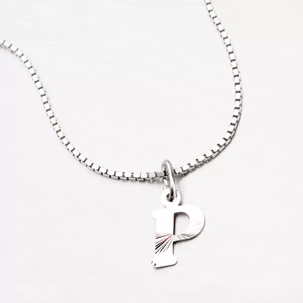 Stříbrné písmenko - P M5114-FC-P