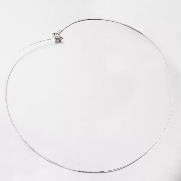 Pevný náhrdelník ze stříbra 92003043-001-SLX