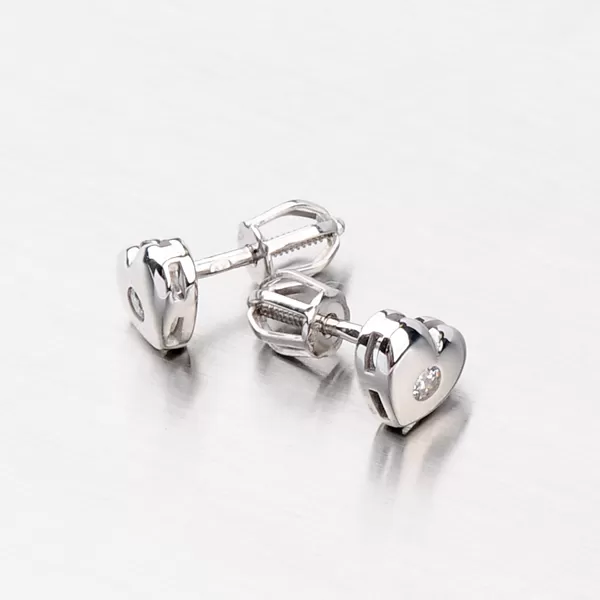 Srdíčka se zirkony DZ1925B