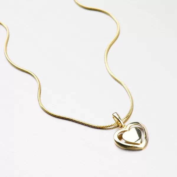 Srdce ze žlutého zlata DZ1816ZL