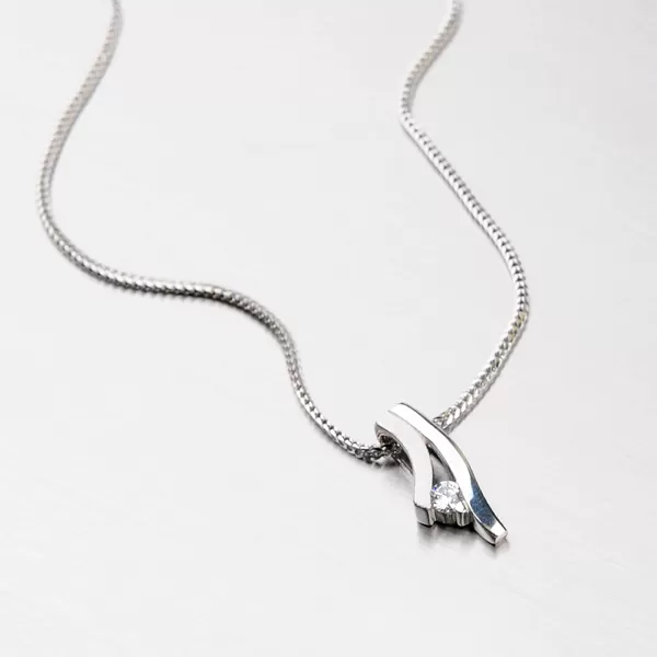 Přívěsek se zirkonem DZ1730B-ZIR