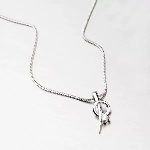 Přívěsek se zirkonem ze zlata DZ1936B