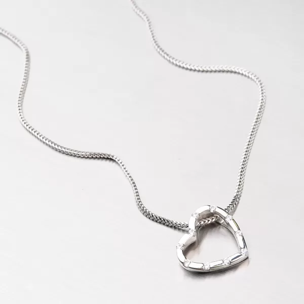 Srdíčko se zirkony DZ1941B