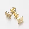 Náušnice ze žlutého zlata se zirkony DZ2096-ZL-ZIR