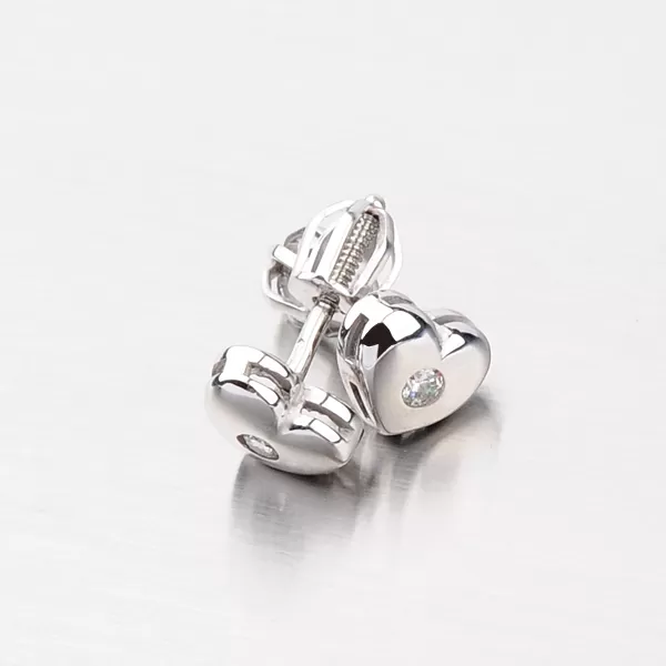 Srdíčka se zirkony DZ1925B