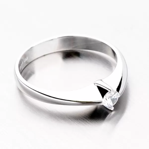 Krásný dámský prsten ze zlata DZ1956B