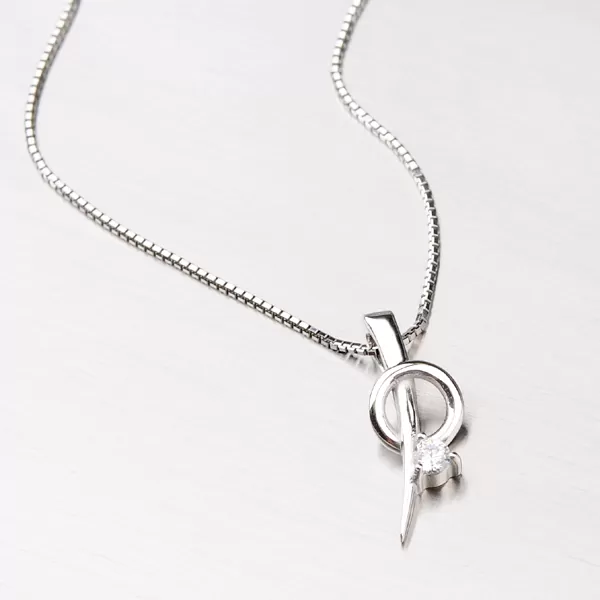 Přívěsek se zirkonem ze zlata DZ1936B