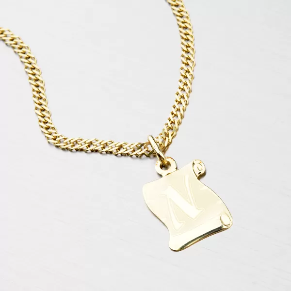 Zlatý pergamen s písmenkem N 43-2065-N