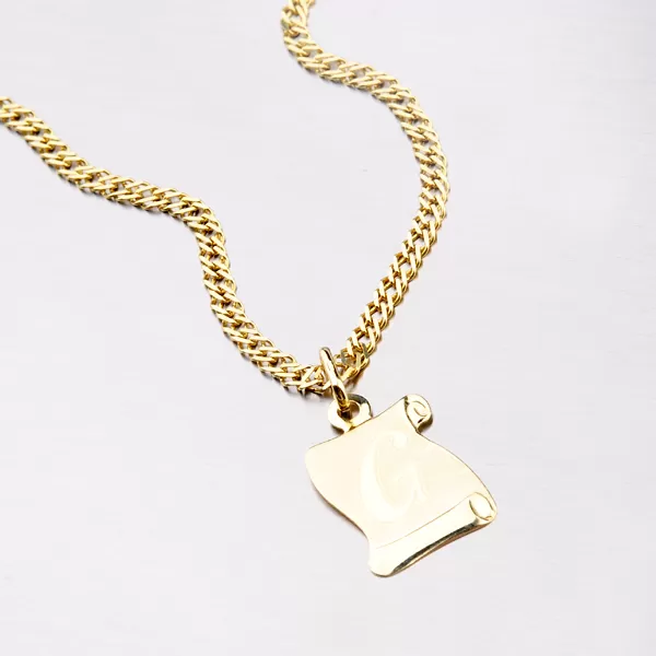 Zlatý pergamen s písmenkem G 43-2065-G