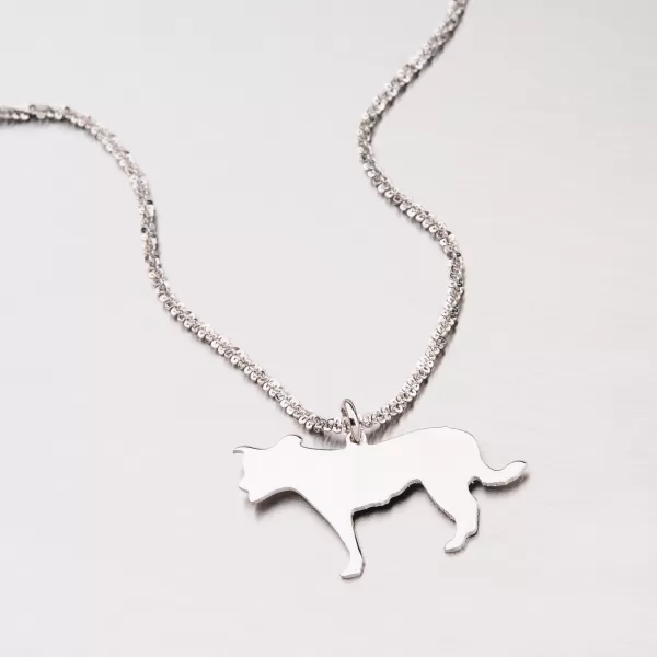 Přívěsek - pes ze stříbra P1601224-0532-SLX