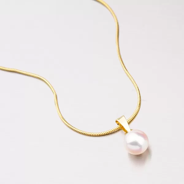 Zlatý přívěsek s perlou 352P-130100