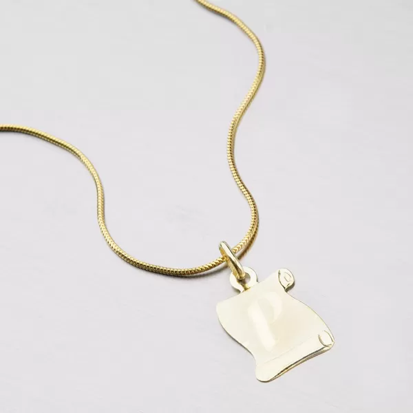 Zlatý pergamen s písmenkem P 43-2065-P