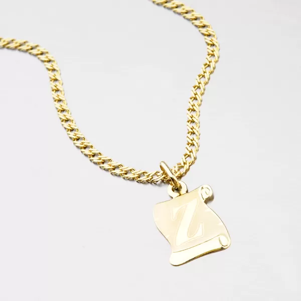 Zlatý pergamen s písmenkem Z 43-2065-Z