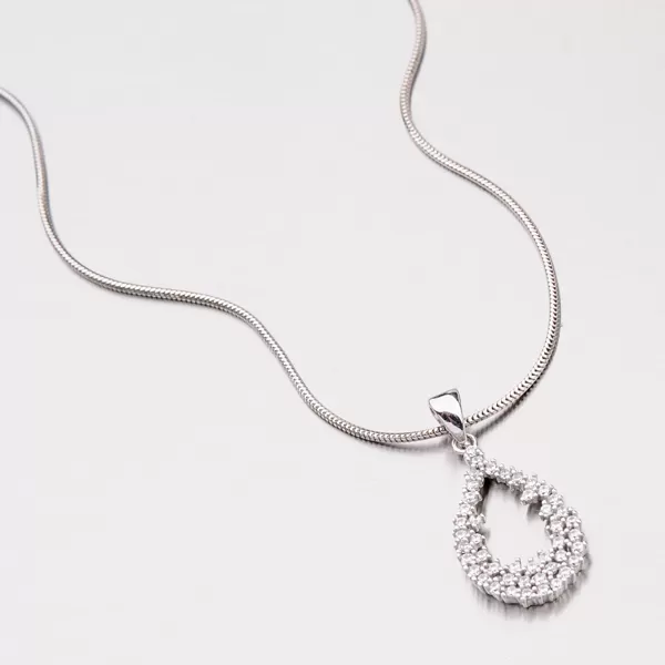 Zlatý přívěsek se zirkony 147-1020