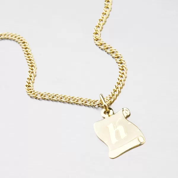 Zlatý pergamen s písmenkem K 43-2065-K