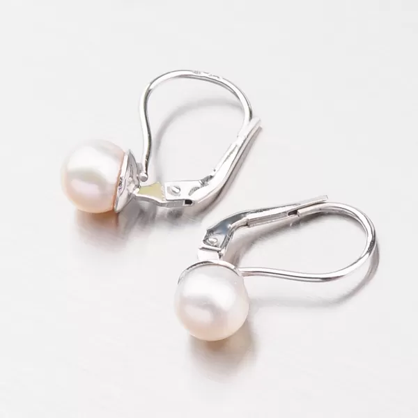 Náušnice s perlou 358P-120184