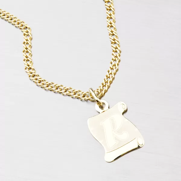 Zlatý pergamen s písmenkem R 43-2065-R