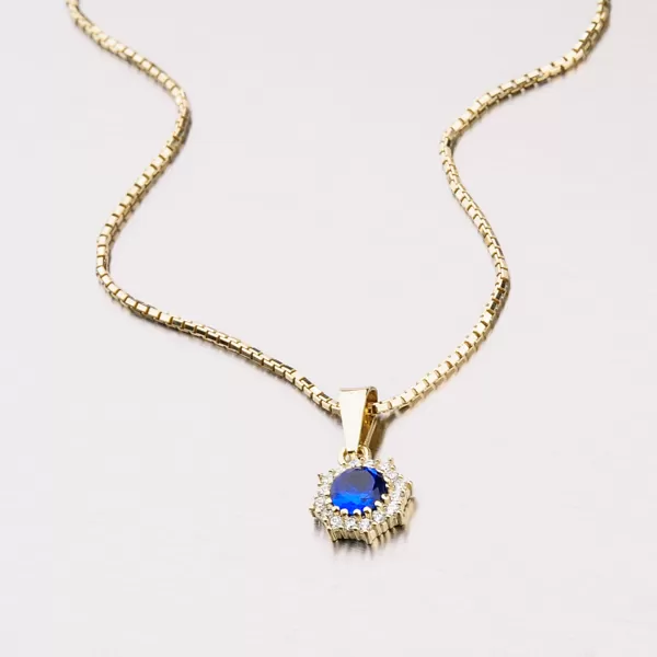 Přívěsek se zirkony 352P-130086-02