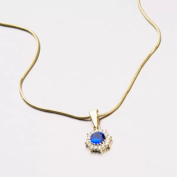 Přívěsek se zirkony 352P-130086-02