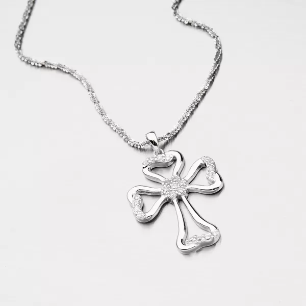 Stříbrný kříž MTP8974