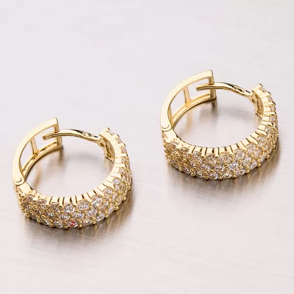 Zdobené zlaté kroužky 42-31562